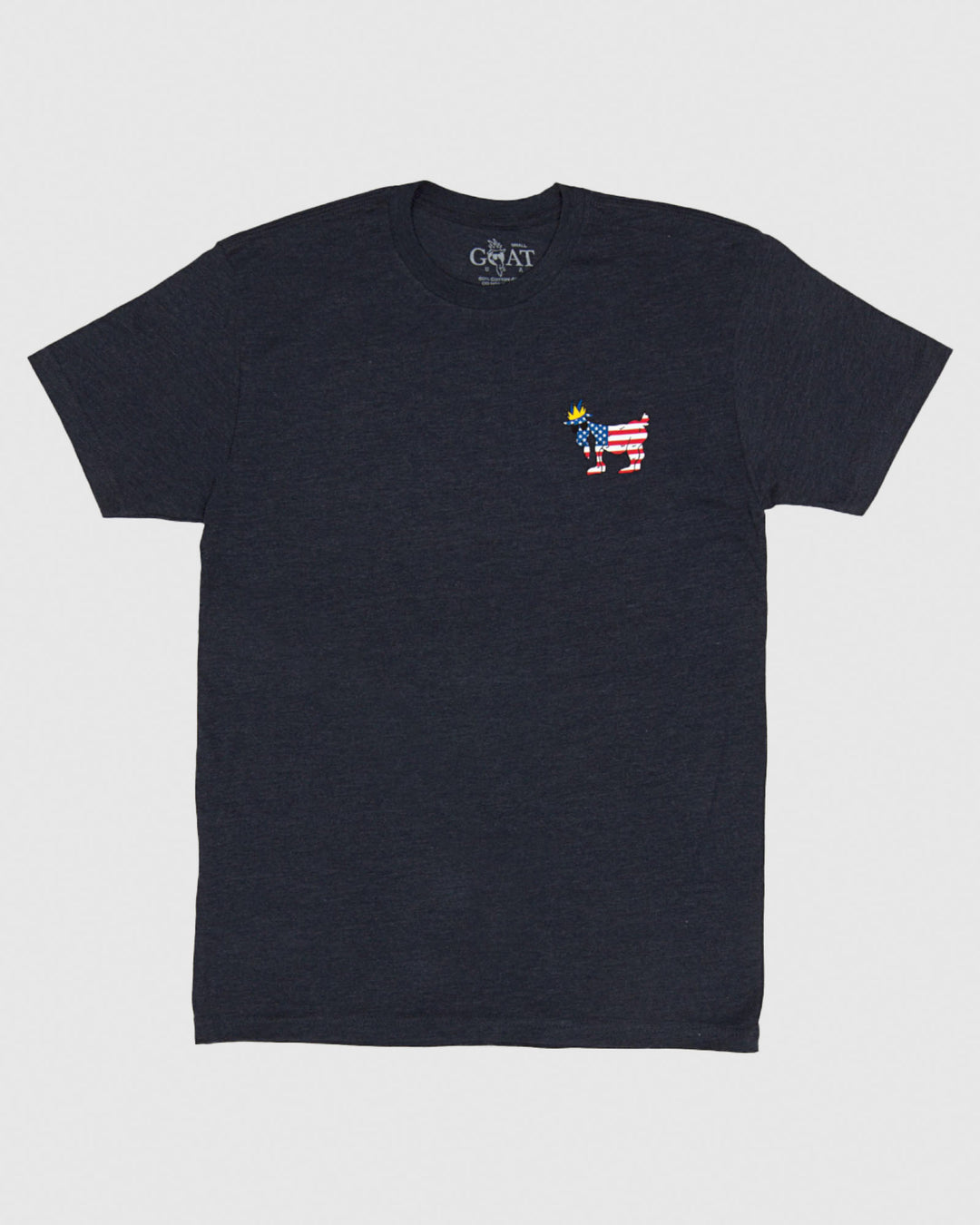 Front of navy Freedom Be the Greatest T-Shirt#color_navy