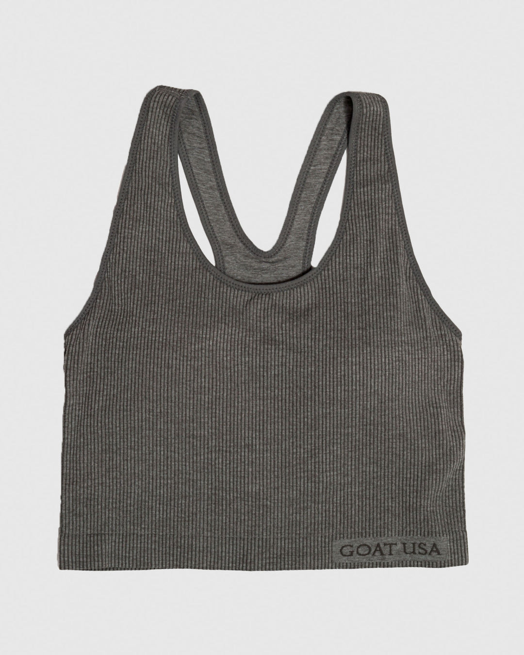 Gray heather women's cut tank top#color_gray-heather
