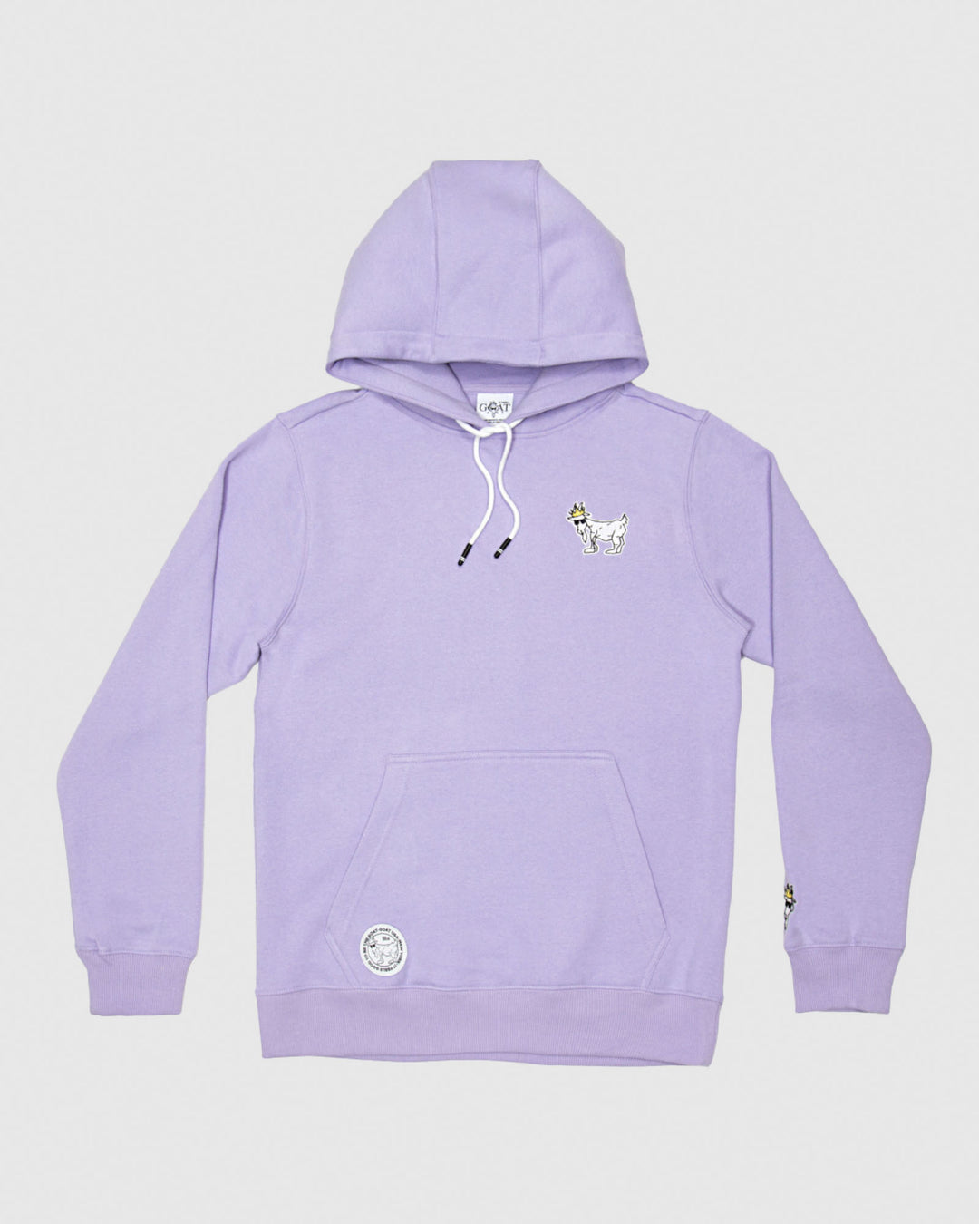 Front of lavender WG Hooded Sweatshirt#color_lavender