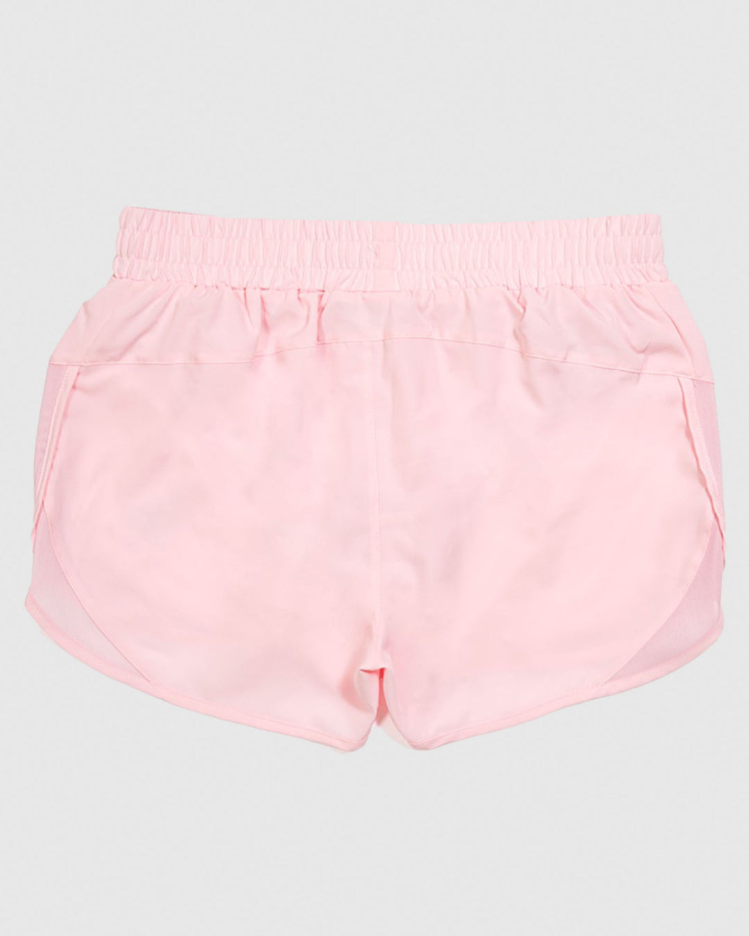 Back of pink Women's Athletic Shorts#color_pink