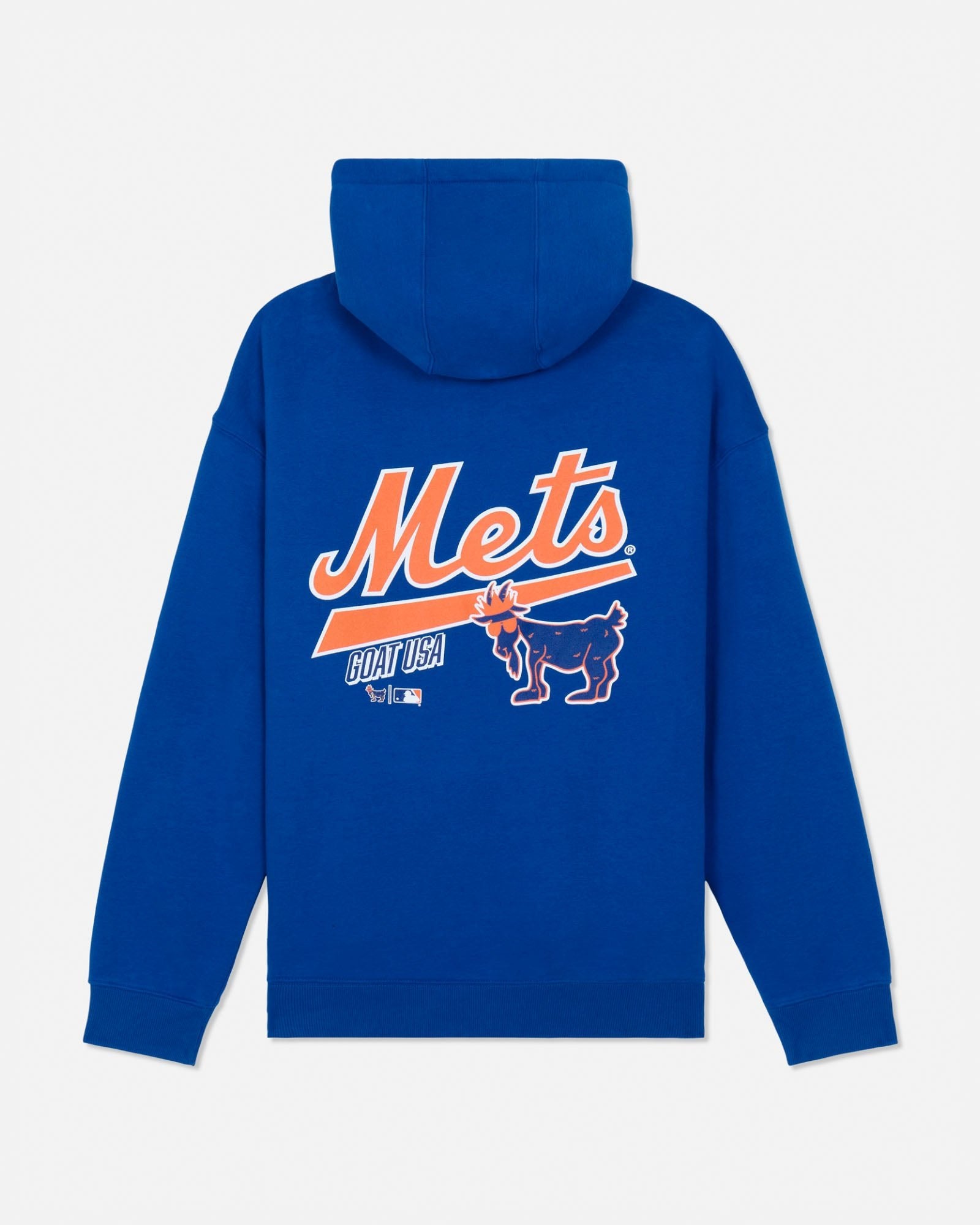 Kids' Mets Script Classic Hooded Sweatshirt