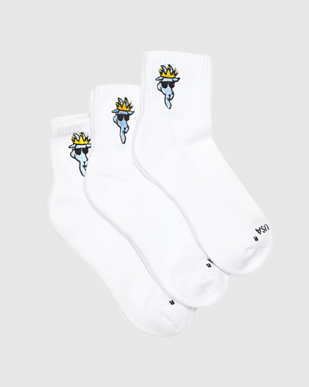 White OG Ankle Socks 3-Pack