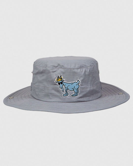 Front of space dye gray OG Bucket Hat#color_space-dye-gray