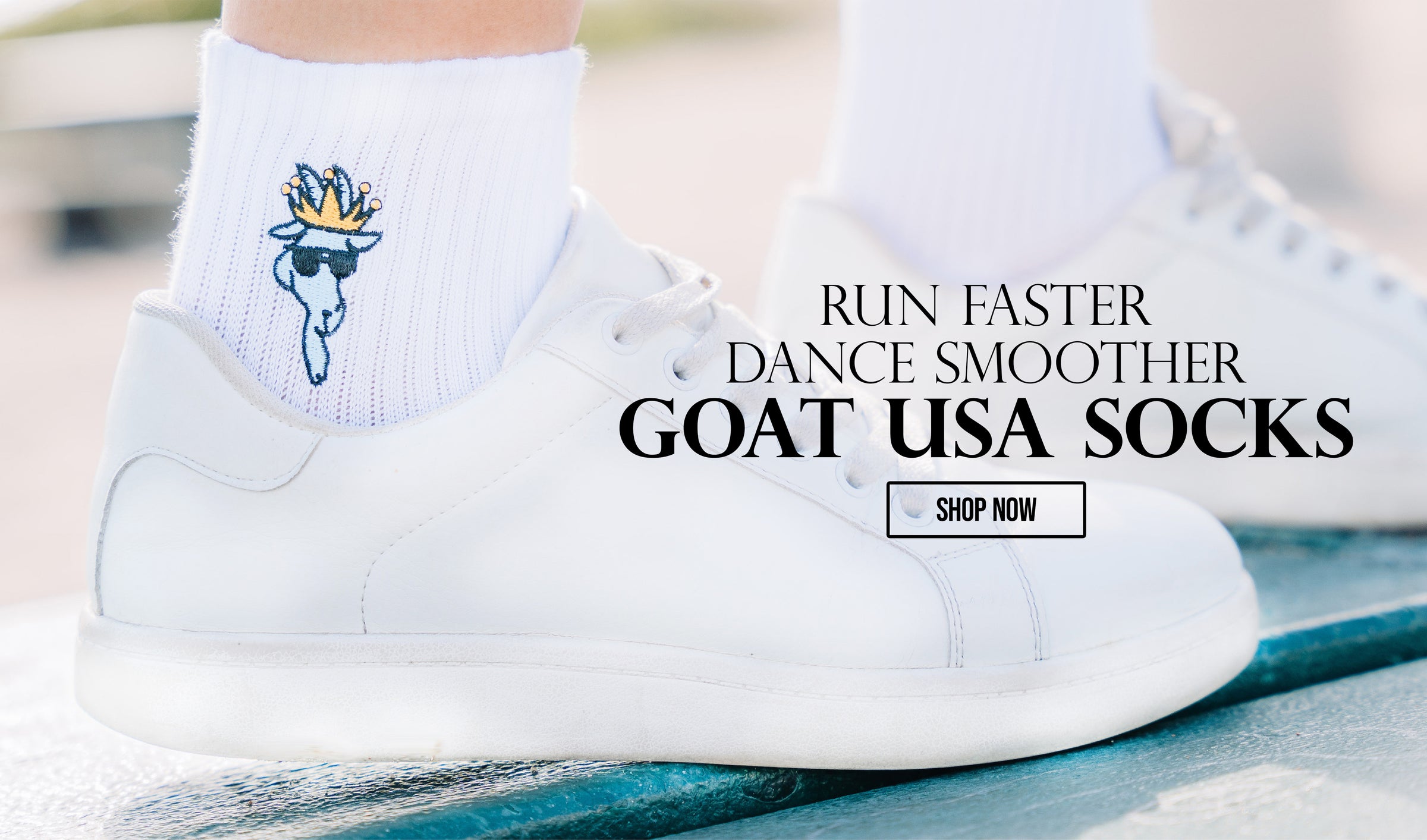 GOAT USA Socks graphic linked to Socks collection