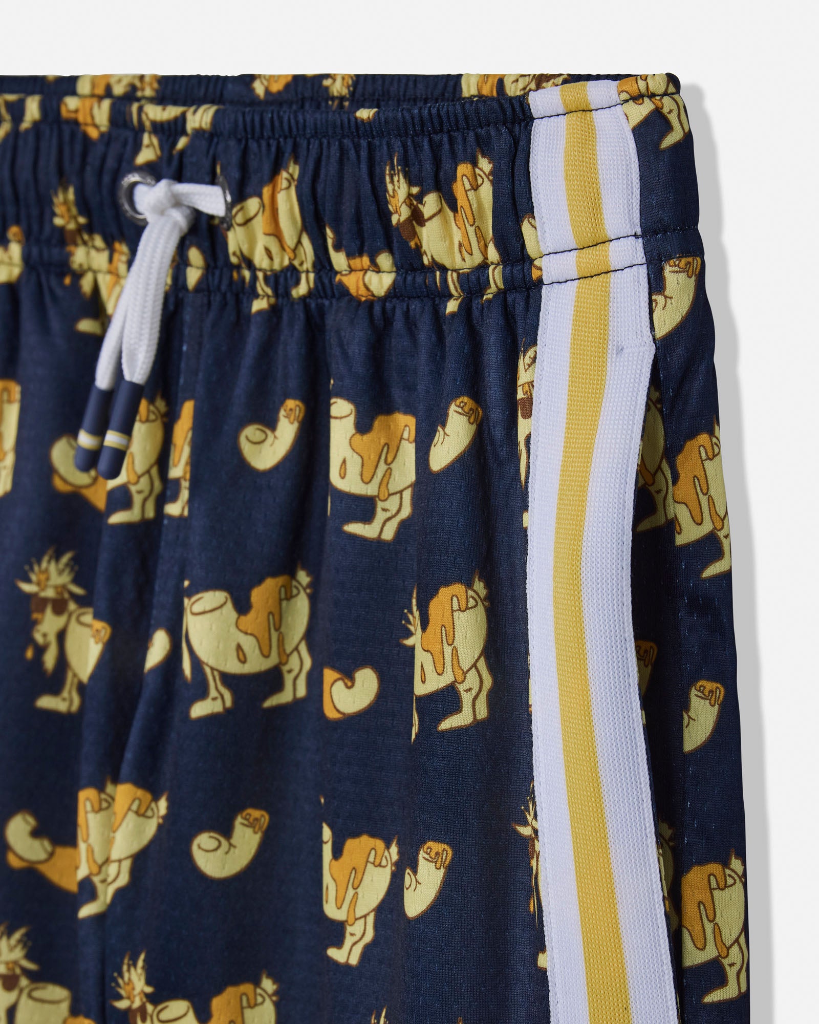 Boys' Mac & Cheese AOP Mesh Shorts