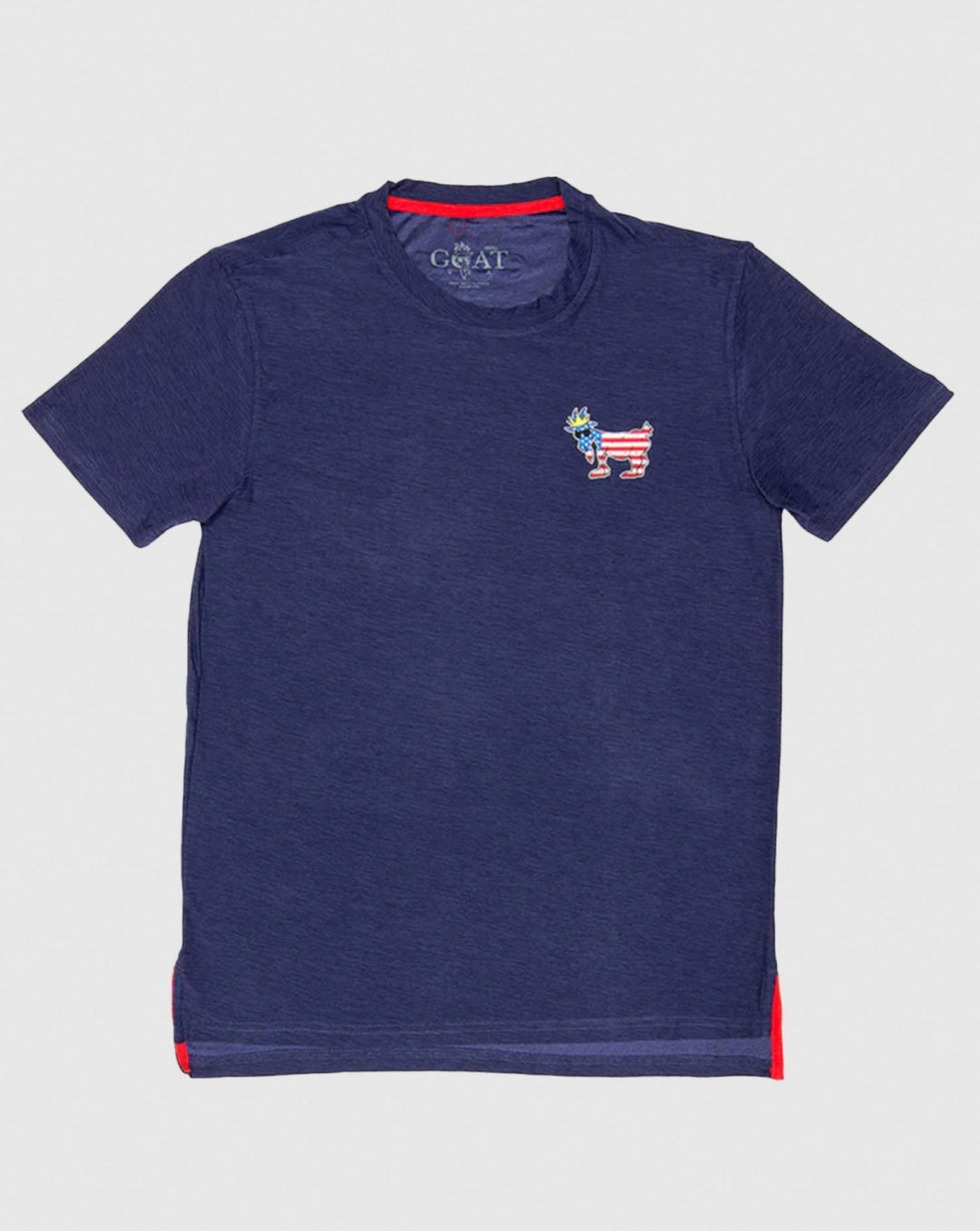 Front of Navy Freedom Athletic T-Shirt#color_navy