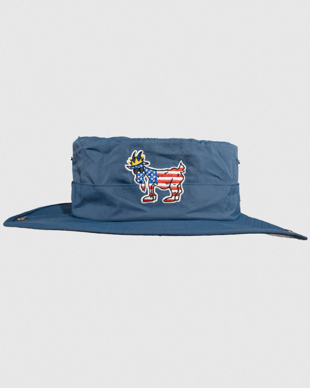 Front of navy Freedom Bucket Hat#color_navy