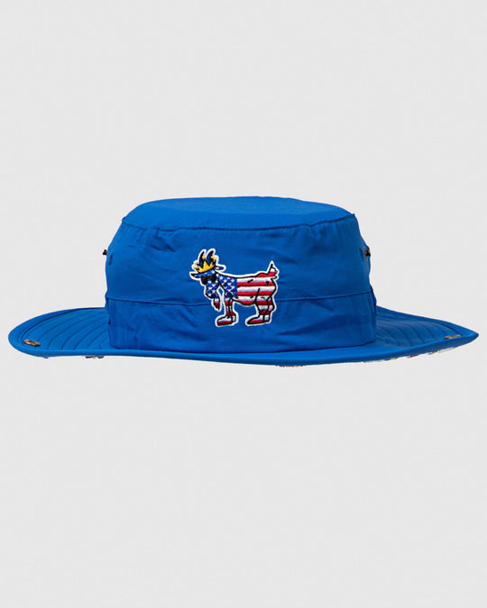 Front of royal Freedom Bucket Hat#color_royal