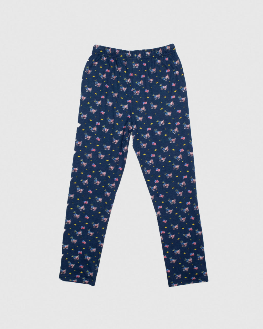 Back of navy Freedom Pajama Pants#color_navy