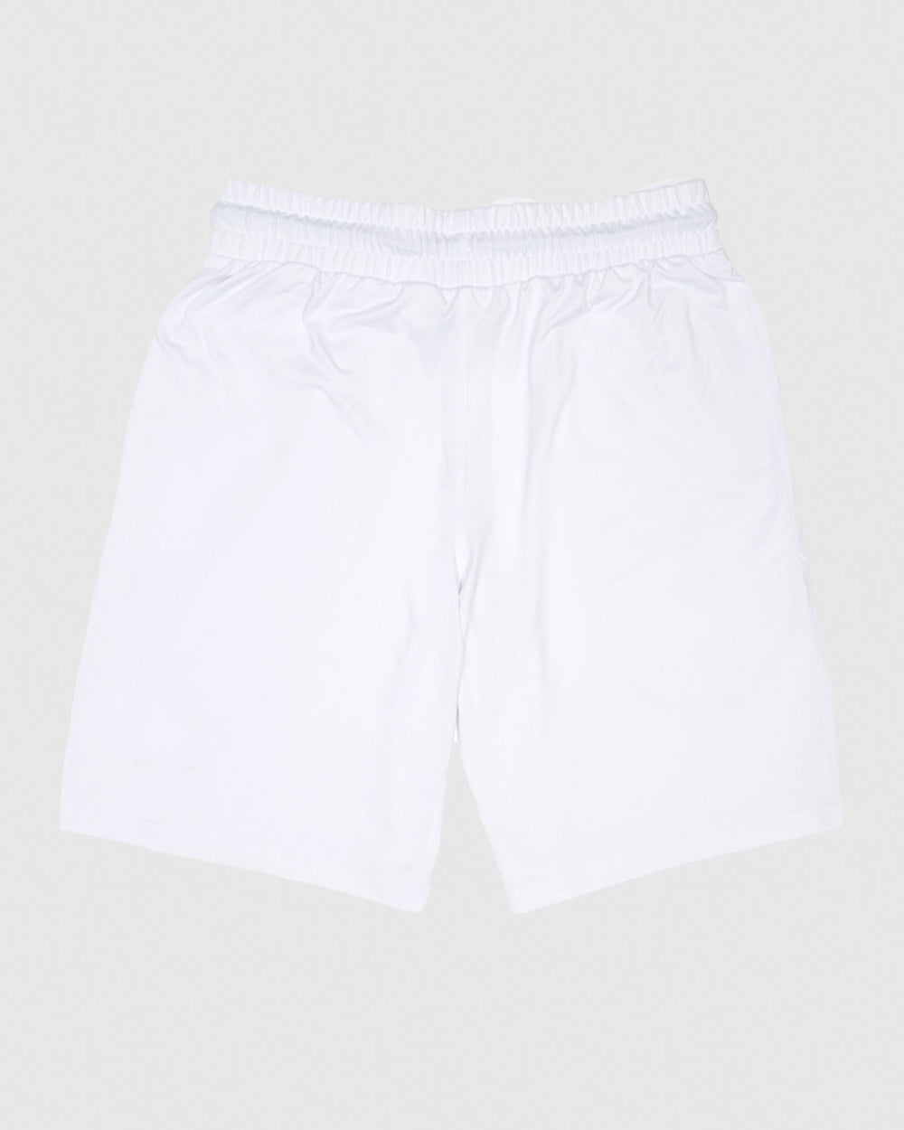 Back of white Freedom Men's Relaxed Shorts