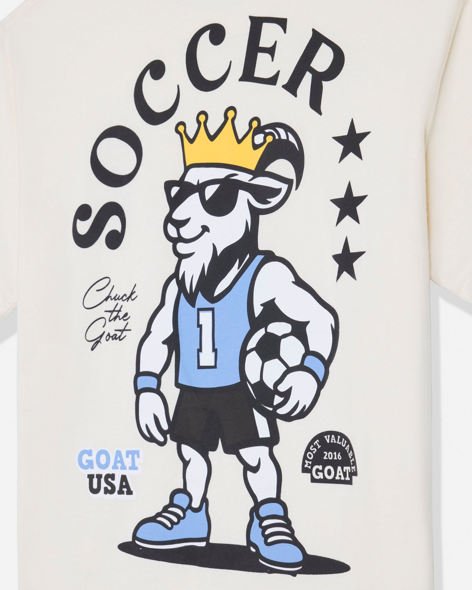 Most Valuable GOAT Soccer T-Shirt