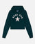 Women's Star Cropped Hooded Sweatshirt