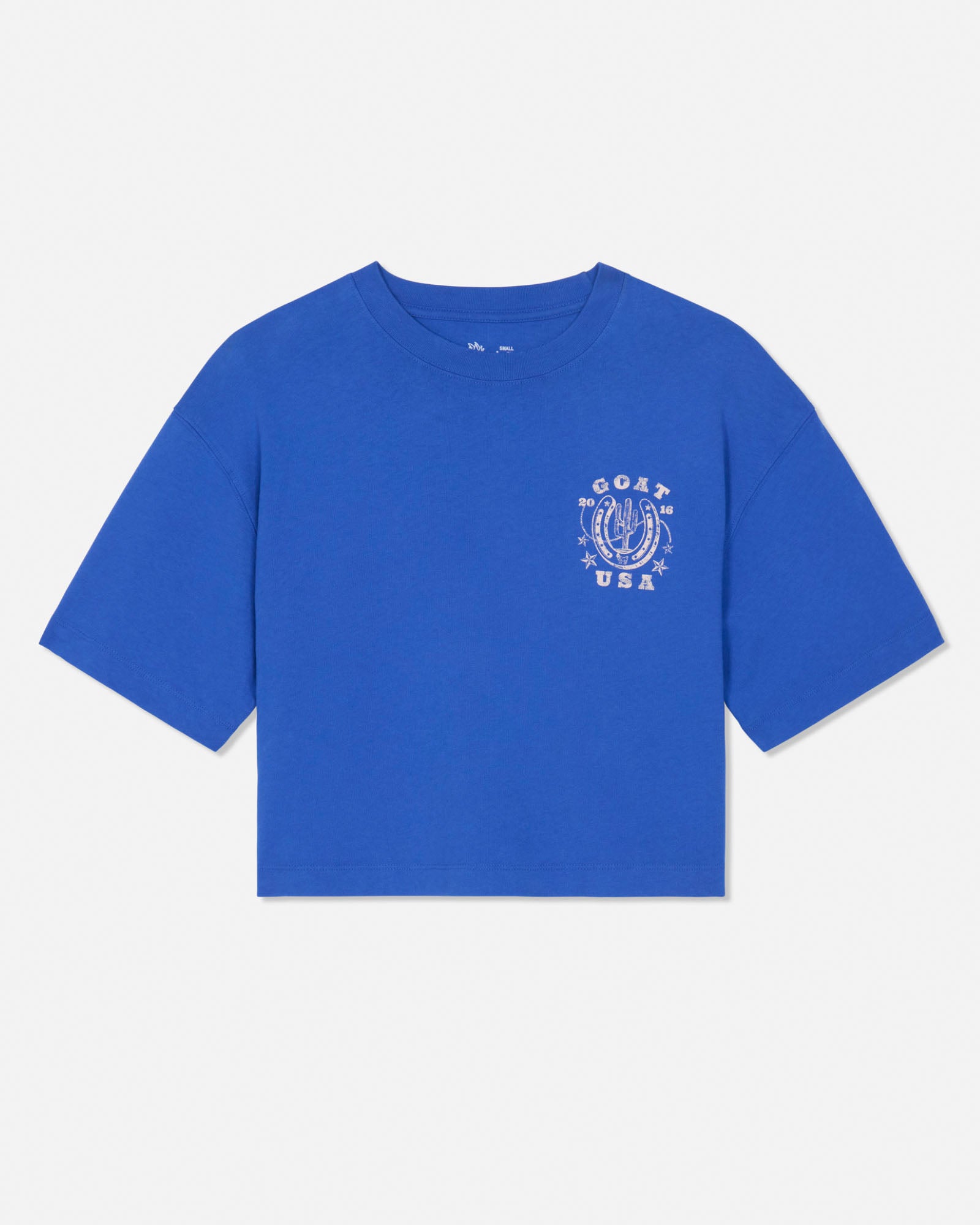 Girls' Horseshoe Boxy Cropped Tee
