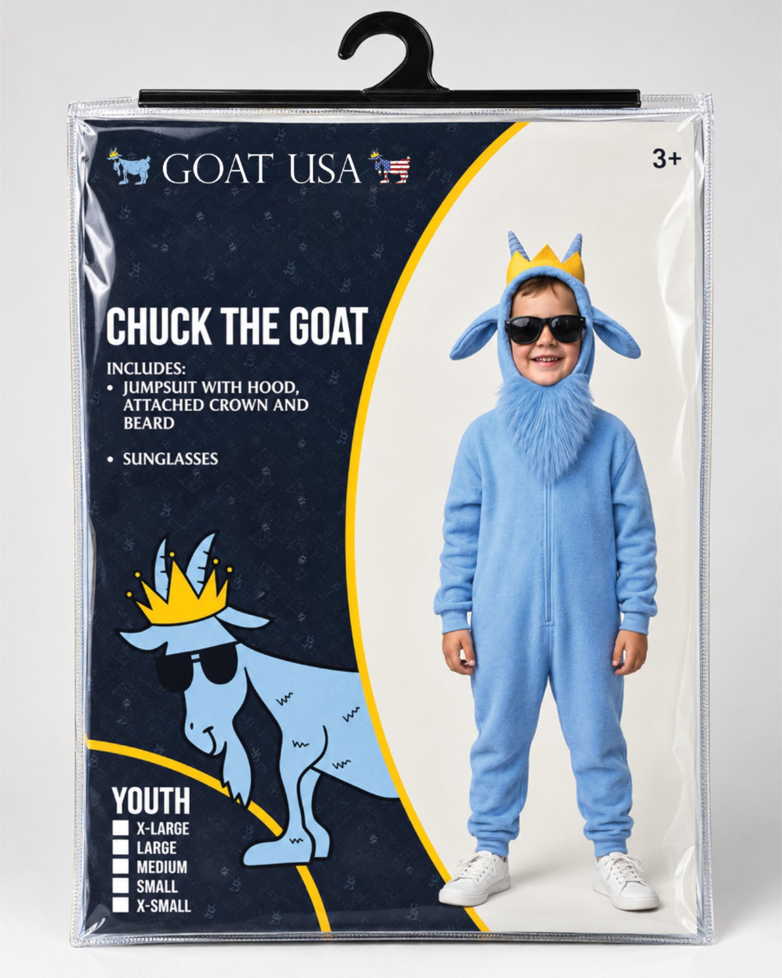 Kids' Chuck the GOAT Halloween Costume
