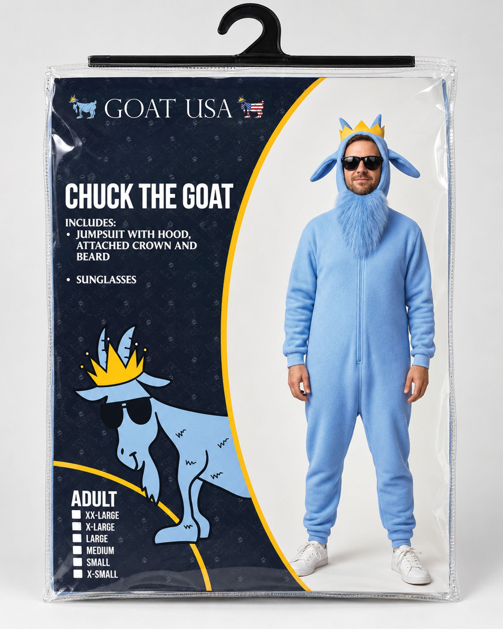 Chuck the GOAT Halloween Costume