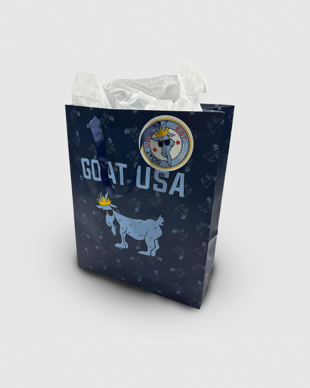 Outside of GOAT USA Gift Bag