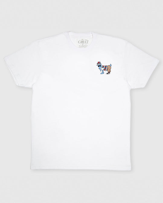 Front of white Golf T-Shirt