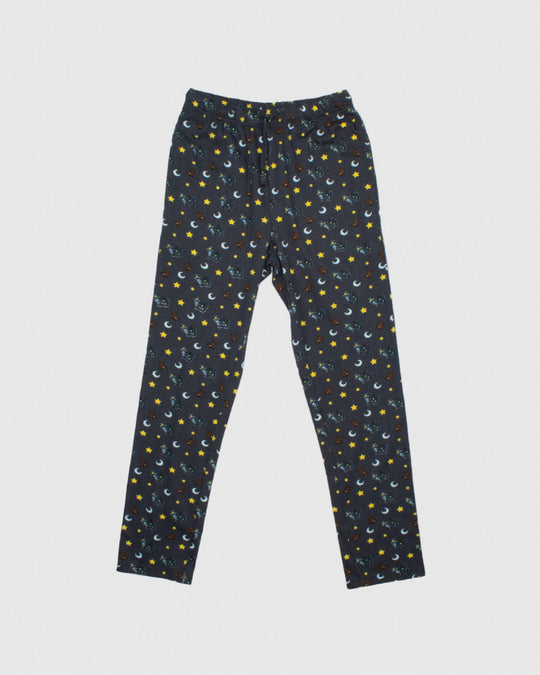Front of black Goodnight Pajama Pants#color_black