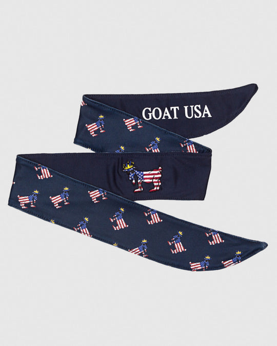 Navy Freedom Head Tie