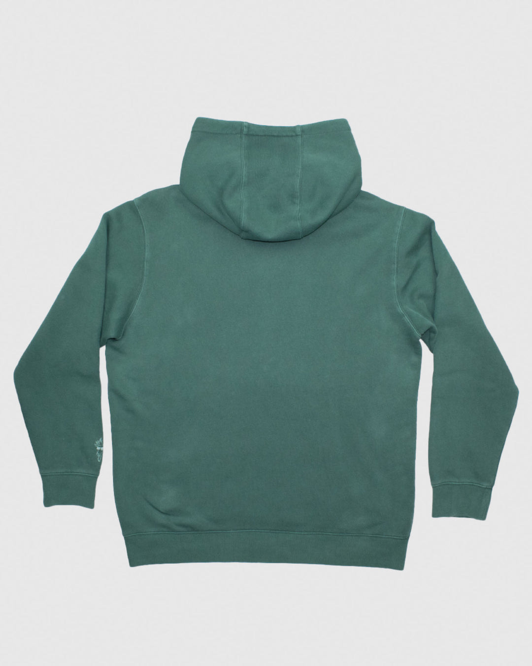Back of alpine Linden Hooded Sweatshirt#color_alpine