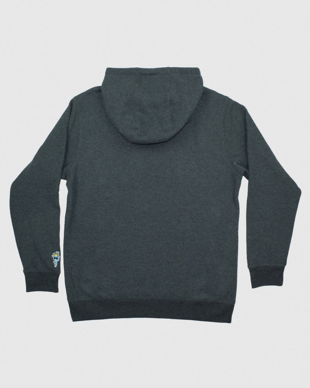 Back of charcoal OG Hooded Sweatshirt#color_charcoal