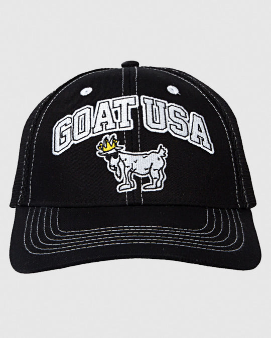 Front of black OG Trucker Hat#color_black