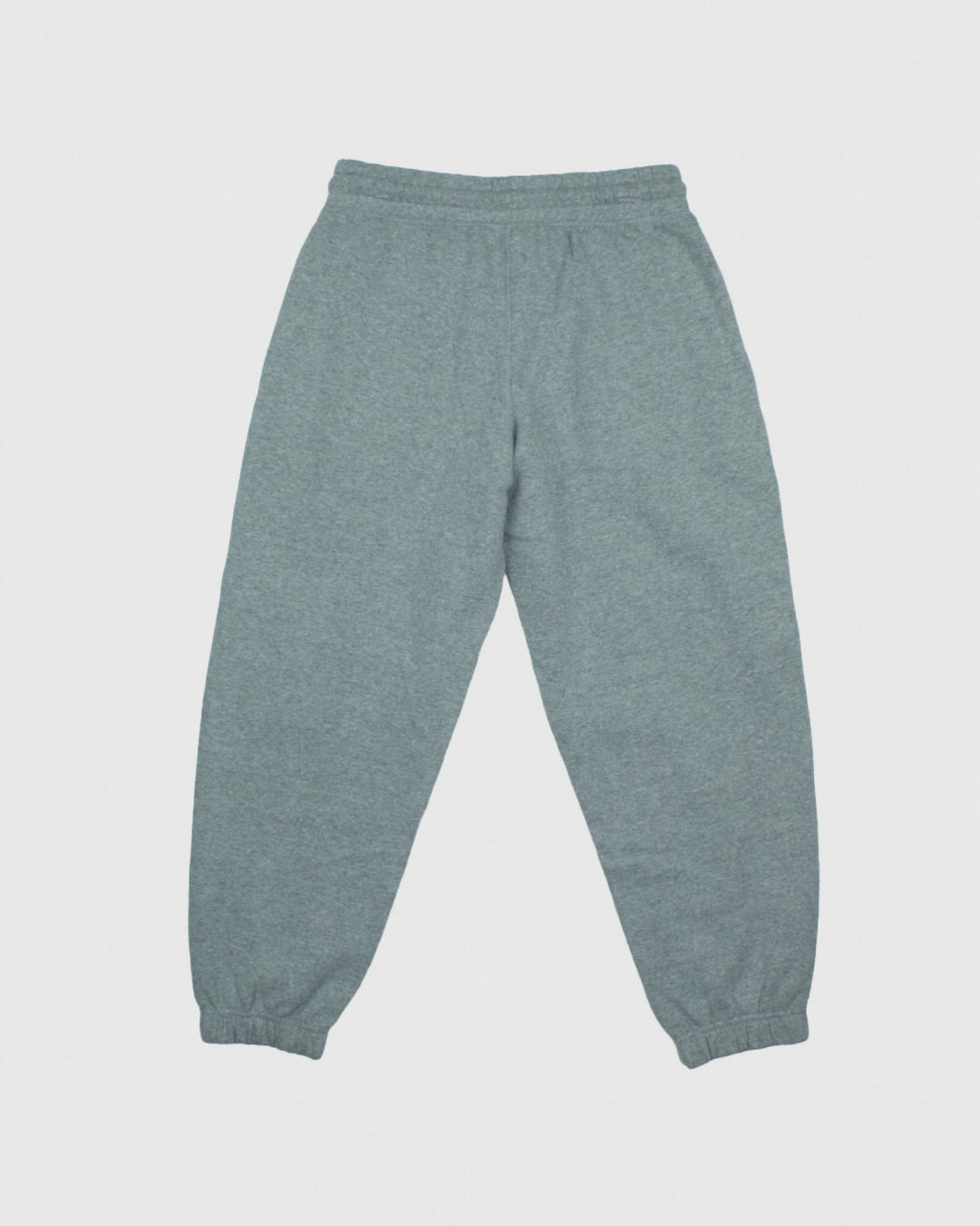Back of gray Women's Scrunch Joggers#color_gray