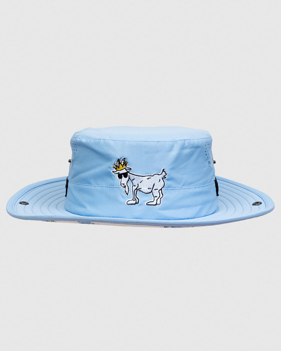 Front of carolina blue OG Bucket Hat#color_carolina-blue