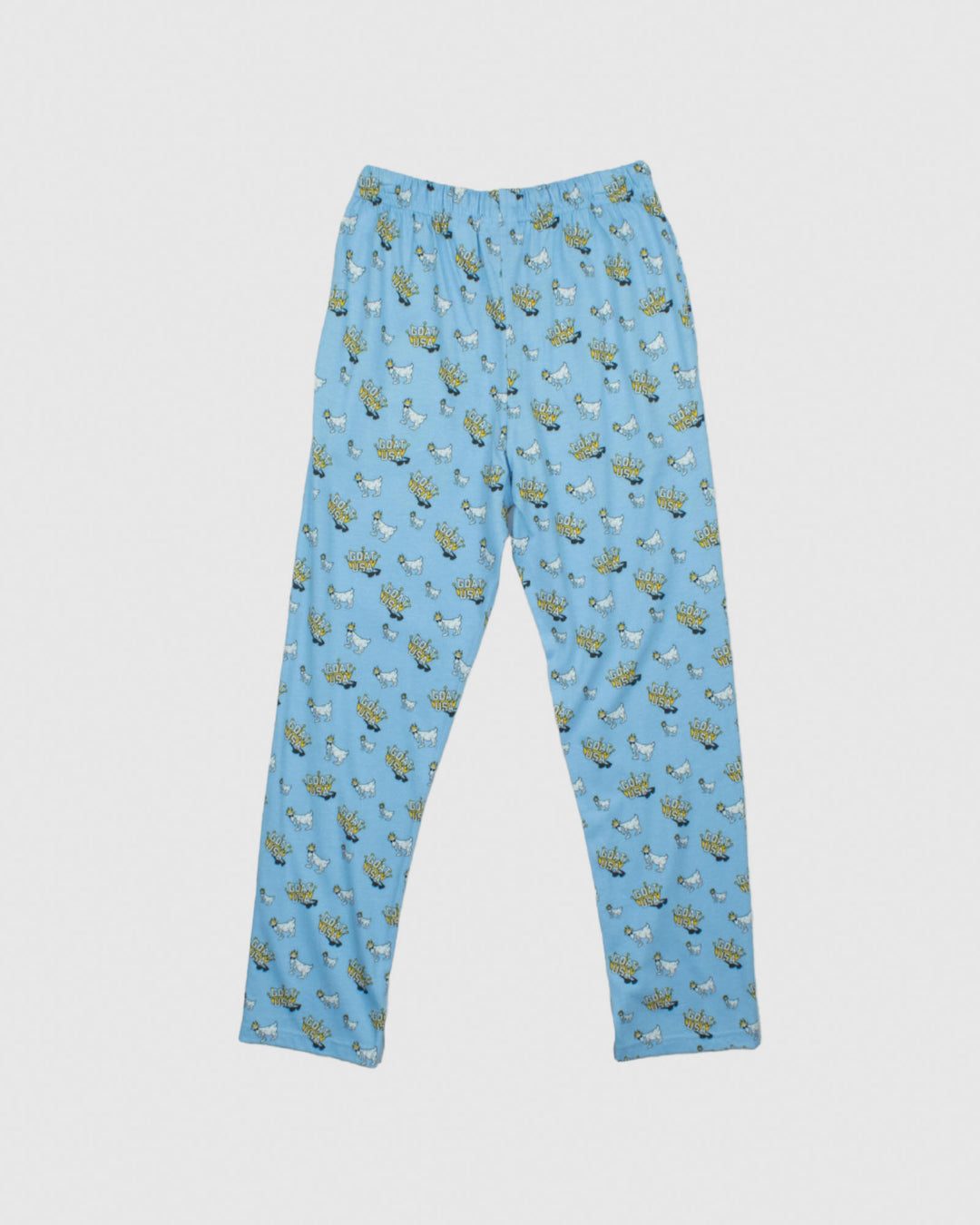Back of carolina blue Sungeezy Pajama Pants#color_carolina-blue