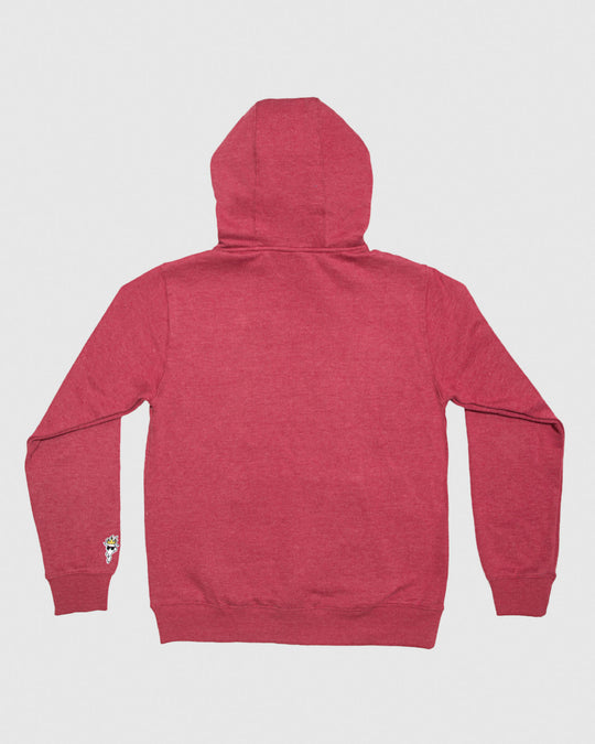 Back of cardinal WG Hooded Sweatshirt#color_cardinal