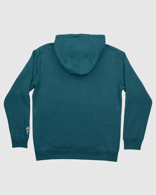 Back of emerald WG Hooded Sweatshirt#color_emerald