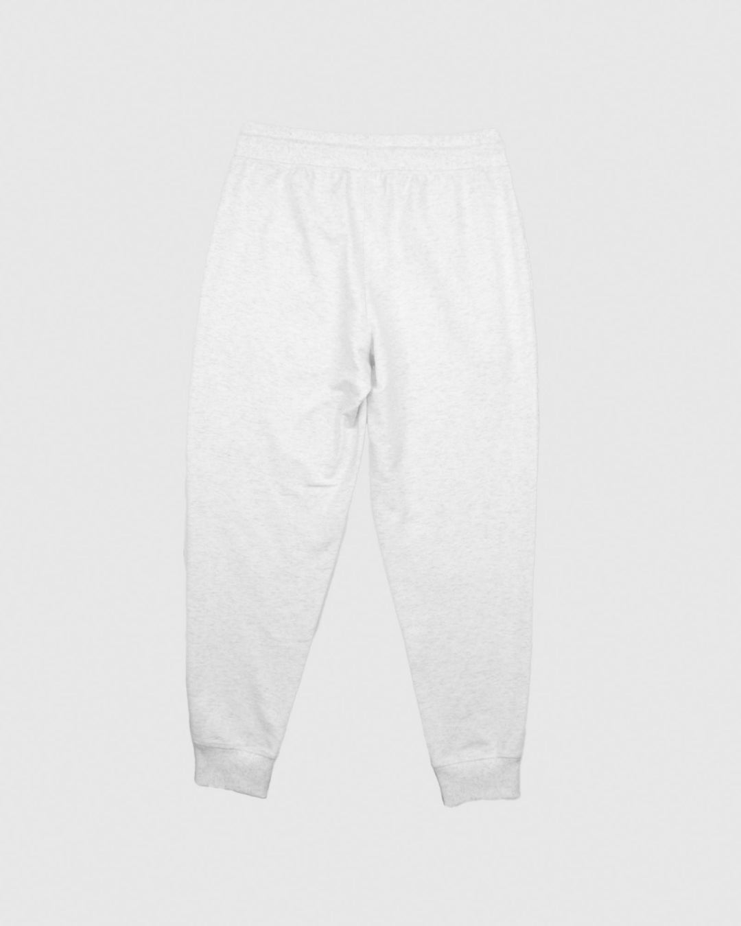 Back of white Women's Athletic Joggers#color_white