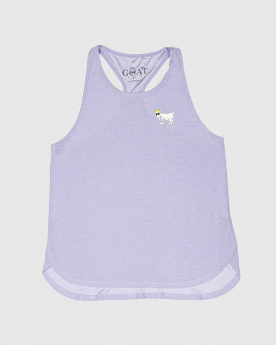 Front of lavender Women's Athletic Tank Top#color_lavender