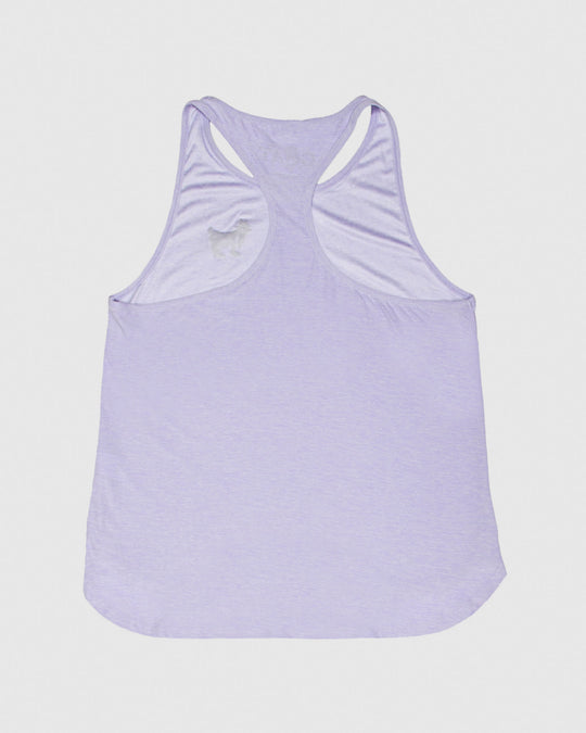 Back of lavender Women's Athletic Tank Top#color_lavender