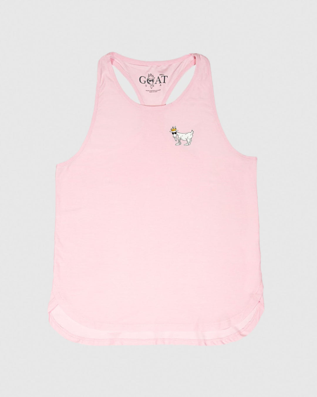 Front of pink Women's Athletic Tank Top#color_pink