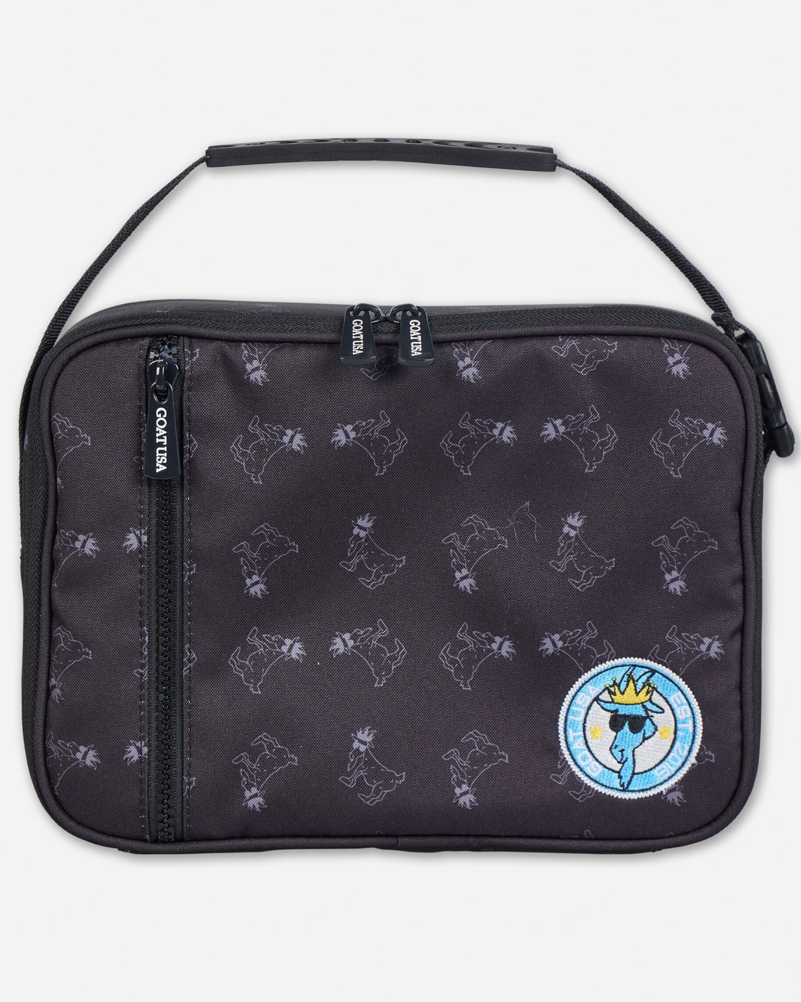 Front of black lunchbox#color_black