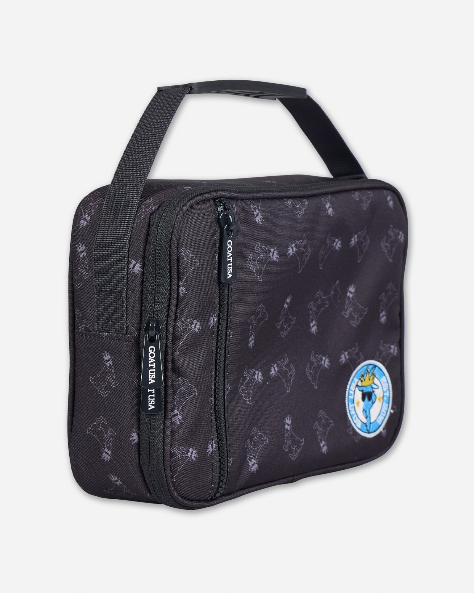 Angled view of black lunchbox#color_black