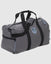 Angled view of gray duffle bag#color_gray