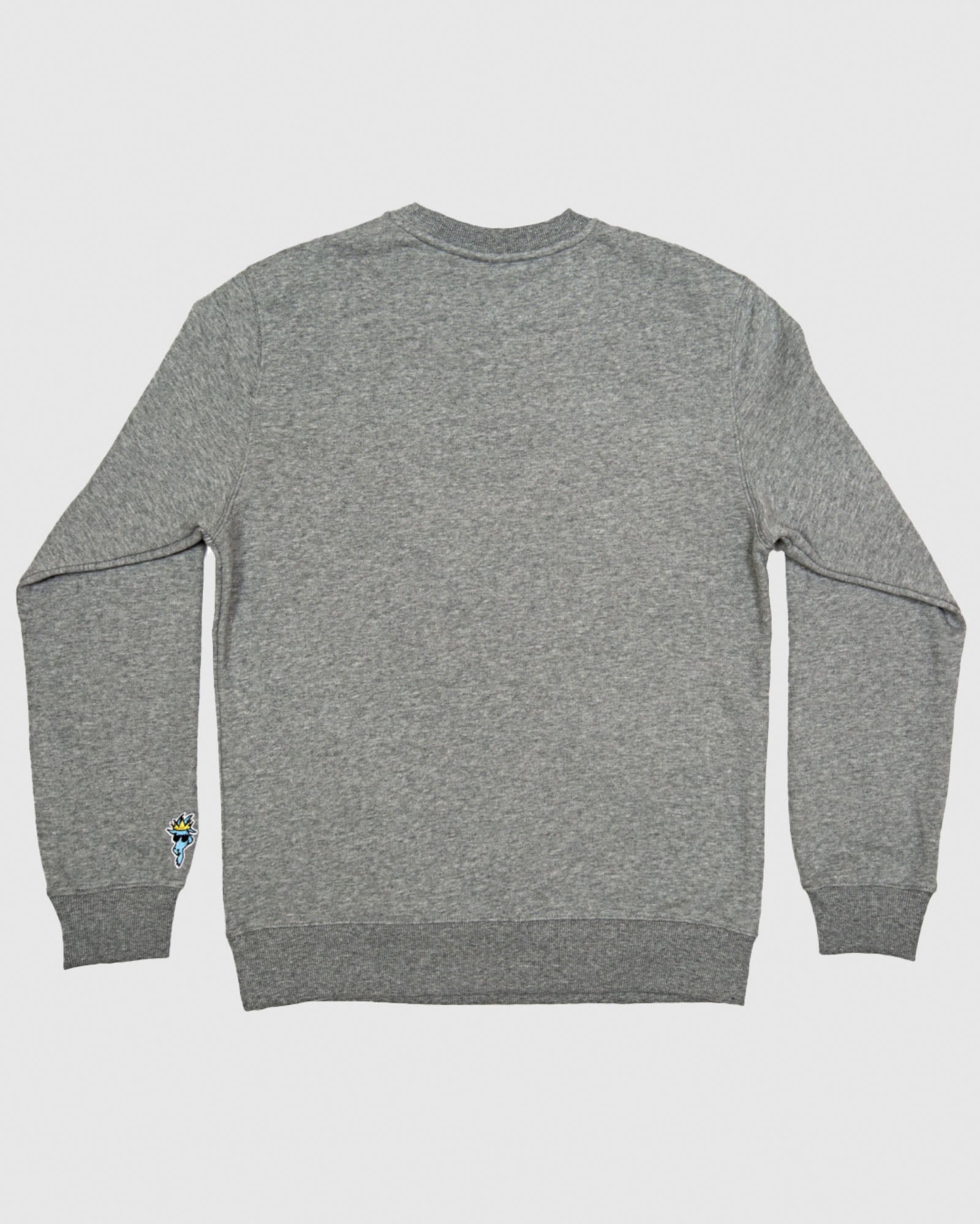 (Back)Gray crewneck#color_gray