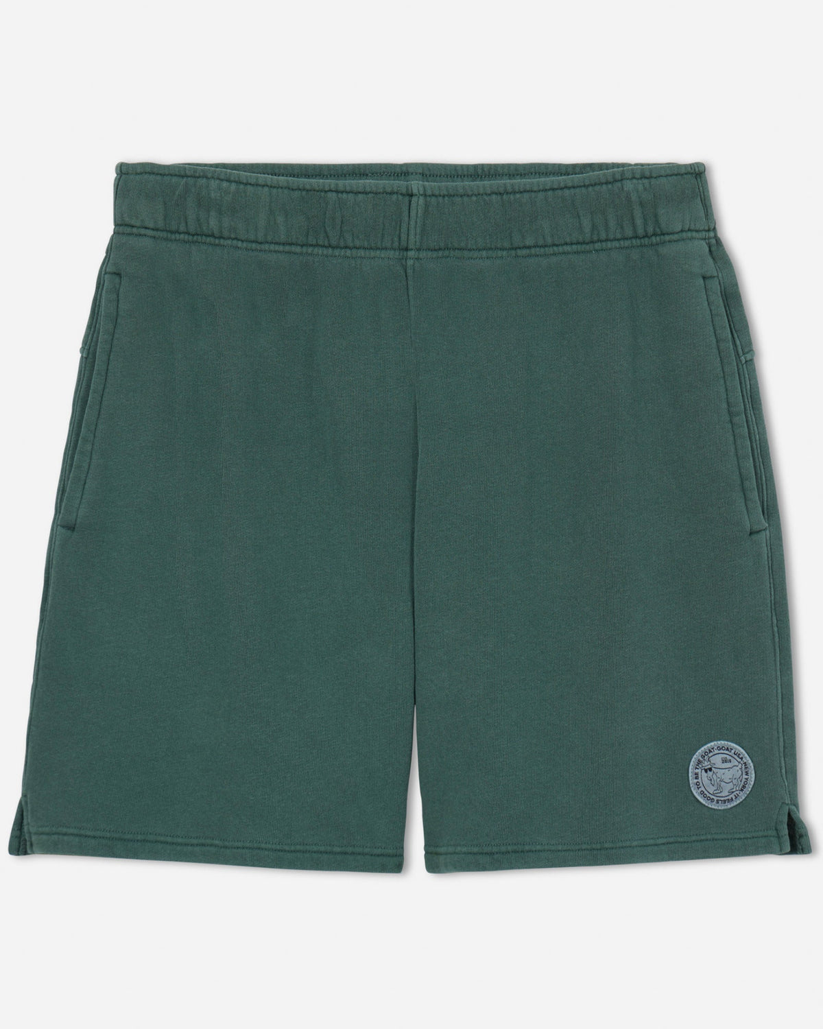 Alpine-colored men's sweat shorts