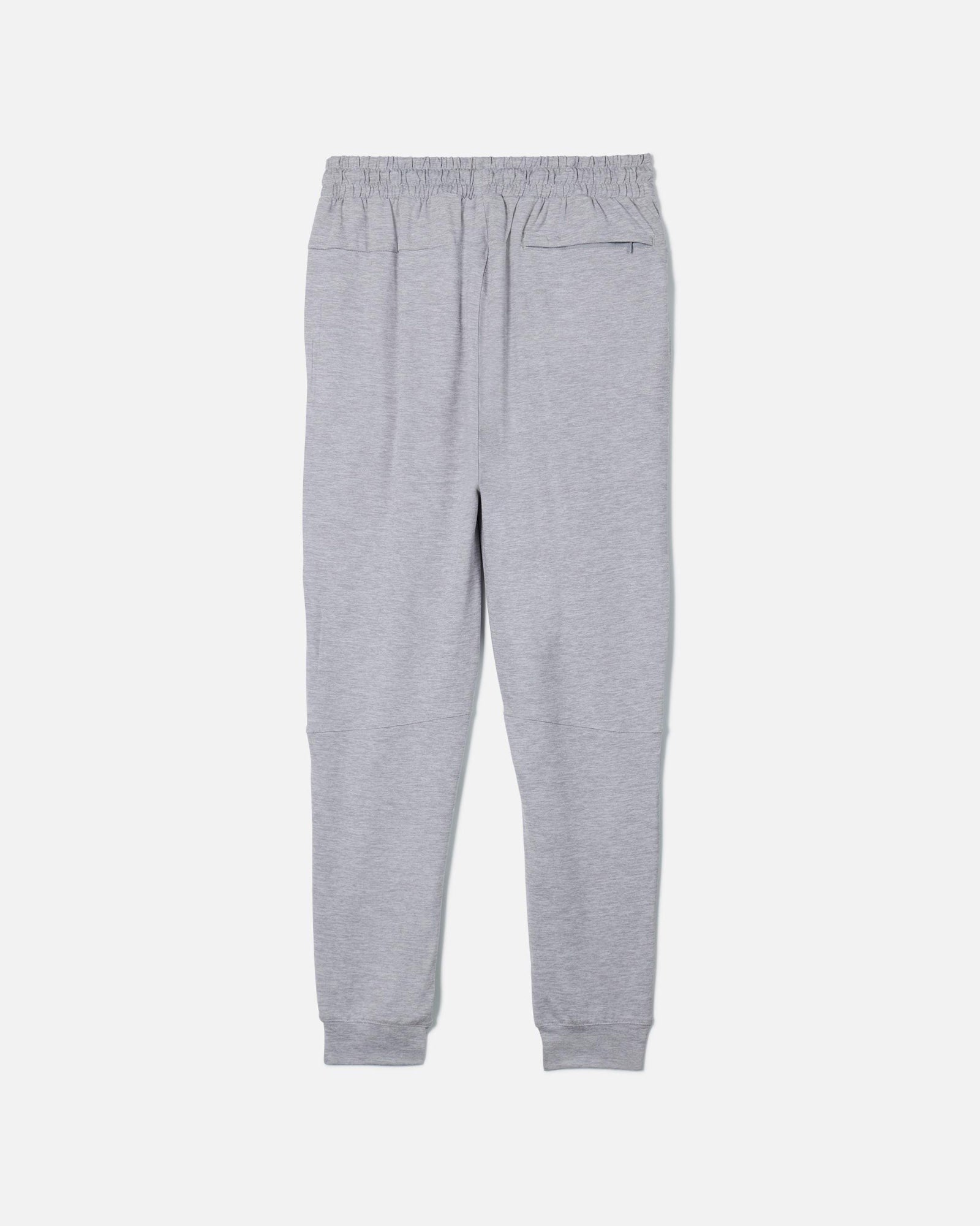 Back of gray lightweight joggers#color_gray