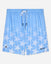 Front of carolina blue mesh shorts with a star pattern#color_carolina-blue