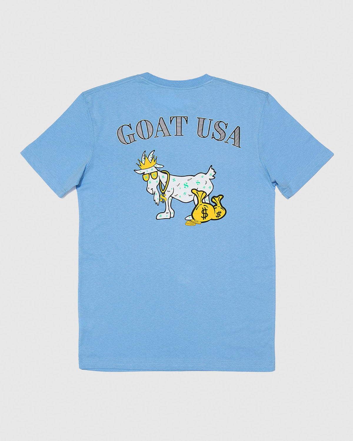 Back of Carolina Blue Cash Money T-Shirt#color_carolina-blue