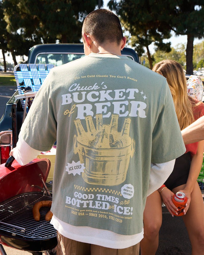 Chuck's Bucket of Beer Heavyweight T-Shirt