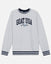 Gray sweatshirt with 'GOAT USA' text on a light gray background