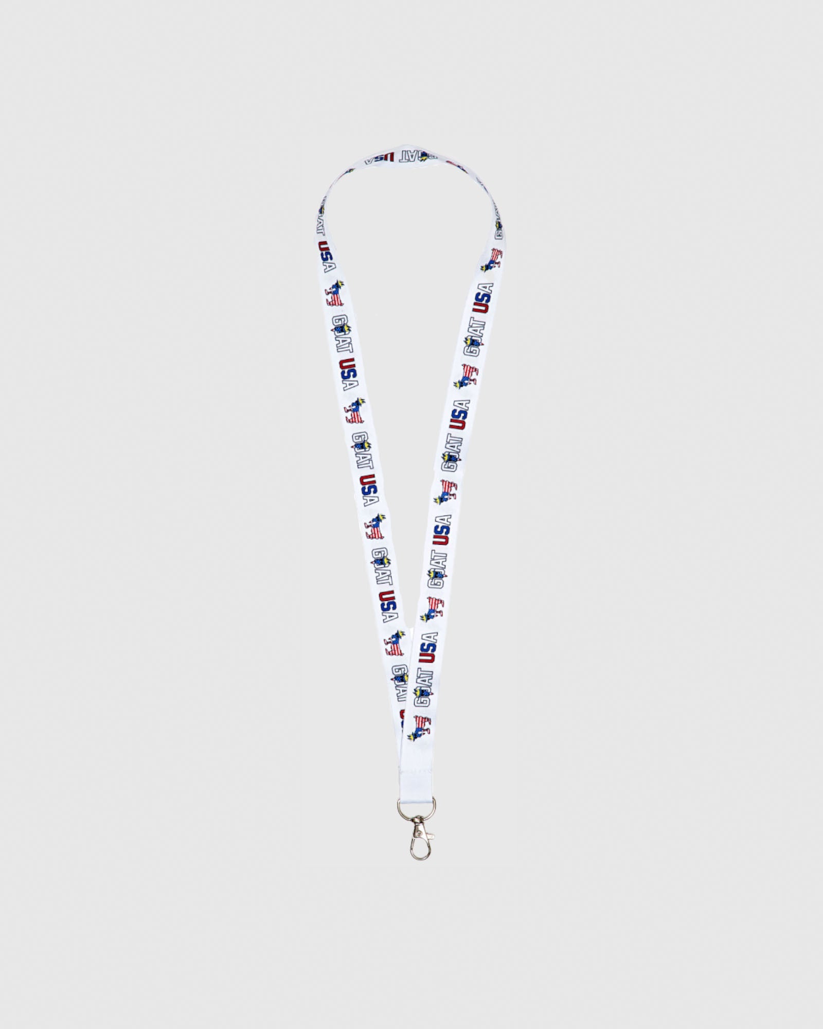 White Freedom Lanyard#color_white