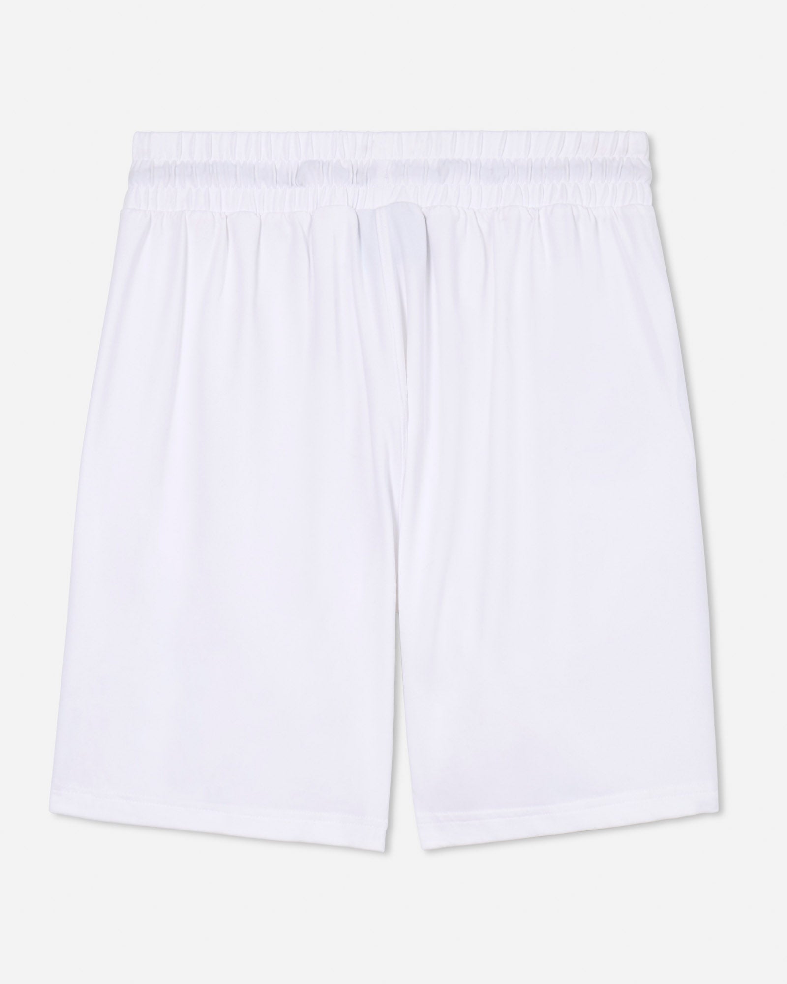 Back of white Freedom Men's Relaxed Shorts