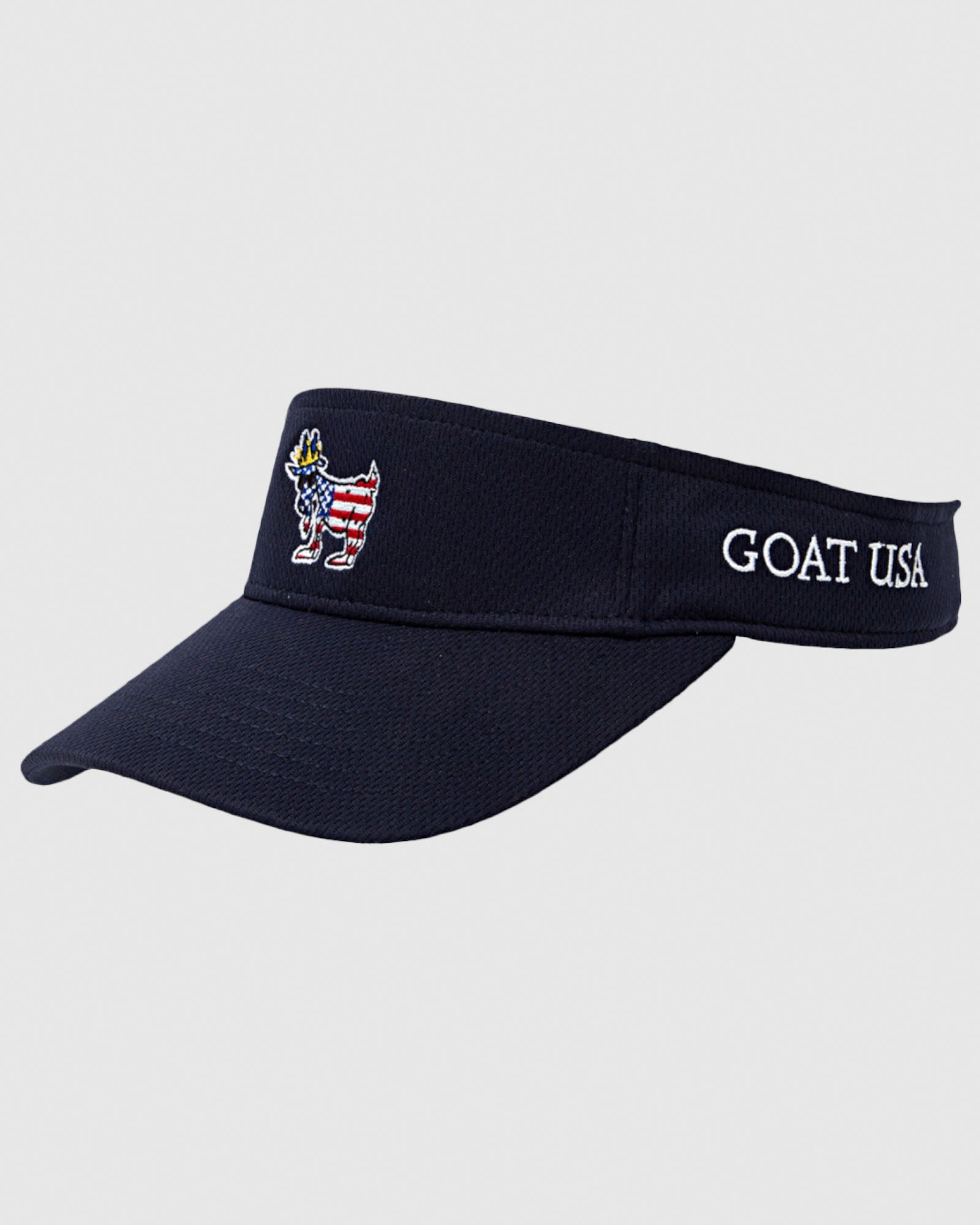 Side view of Navy Freedom Visor