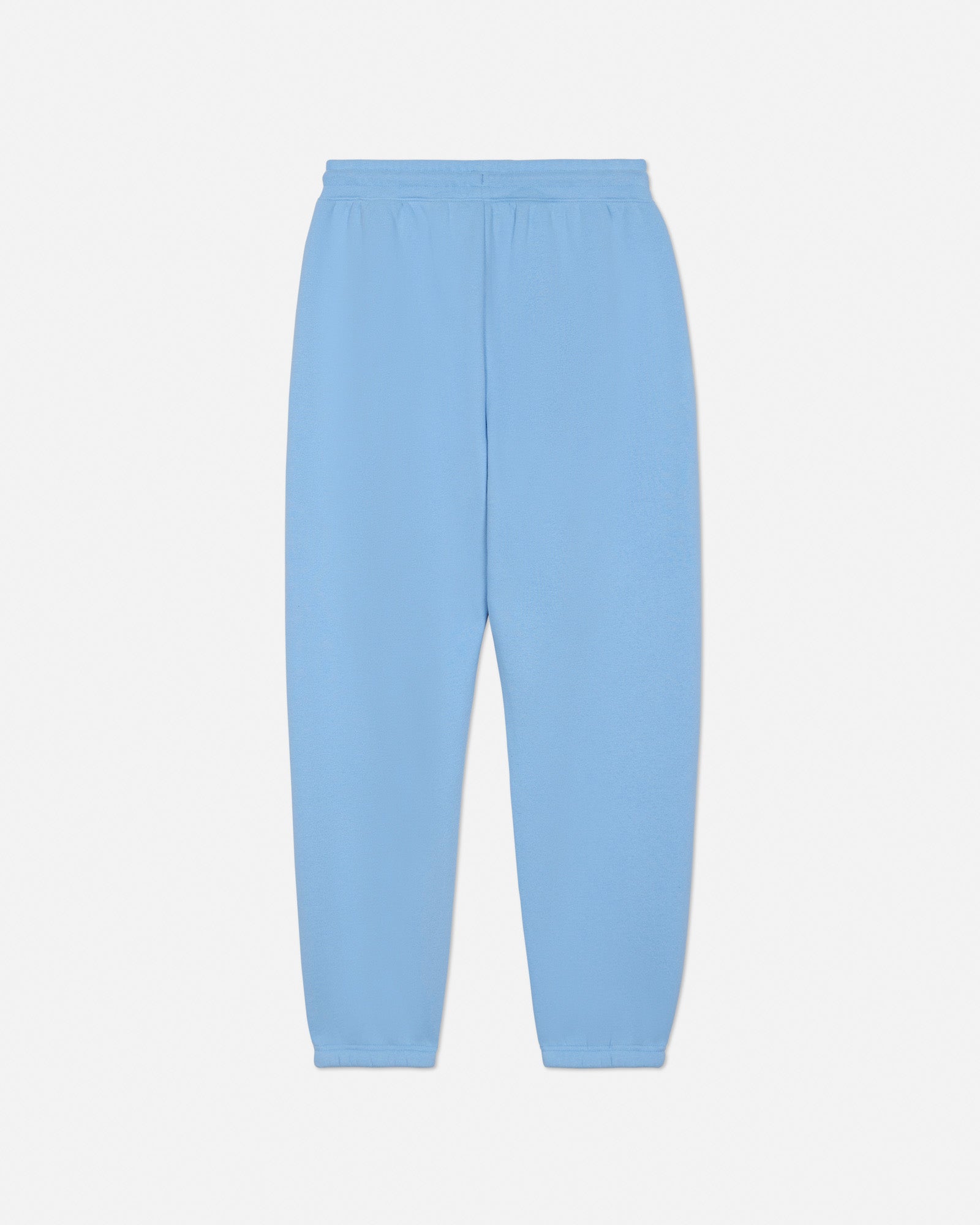 Back of light blue sweatpants on a light gray background#color_carolina-blue
