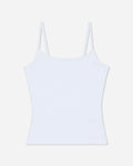 Front of white cami tank top#color_white